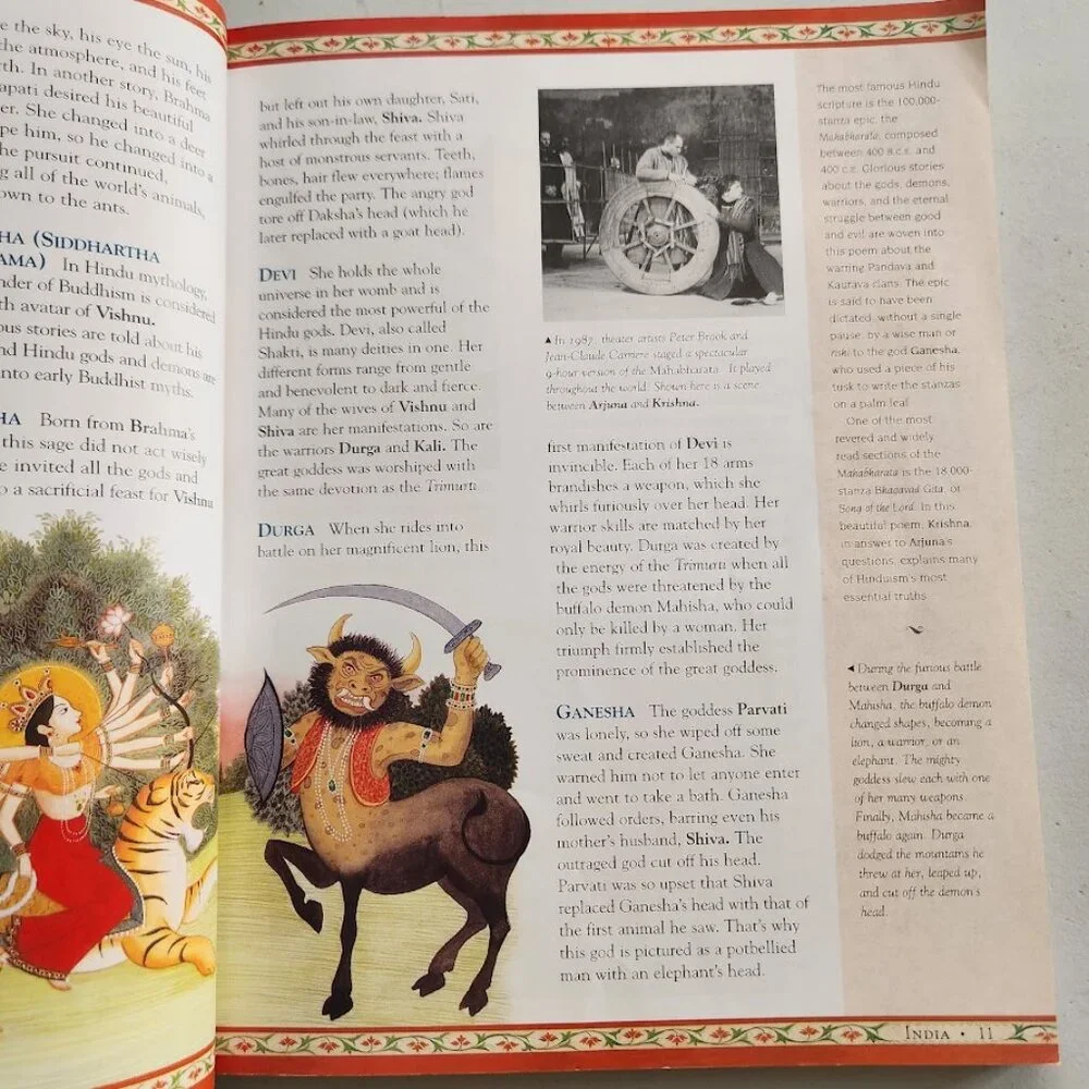 Gods, Goddesses, And Monsters Paperback Book Mythology Folklore Festivals Museum